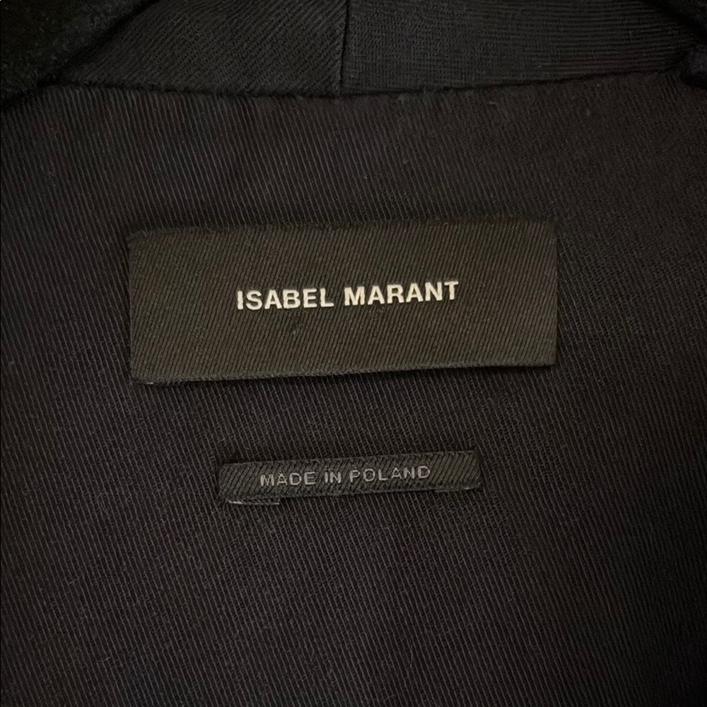 Isabel Marant Black Vest with Fringe Detail - Picture 5 of 15